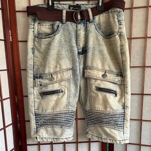 Waimea denim Shorts with Belt, size 30